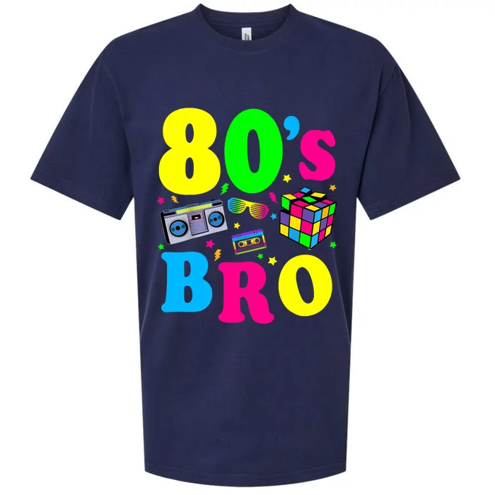 This Is My 80s Bro 80's 90's Party Sueded Cloud Jersey T-Shirt