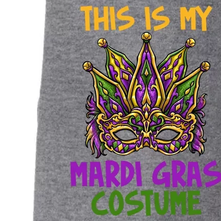 This Is My Mardi Gras Costume Festive Doggie 3-End Fleece Hoodie