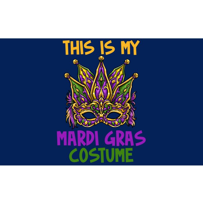 This Is My Mardi Gras Costume Festive Bumper Sticker