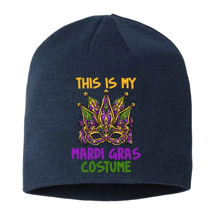 This Is My Mardi Gras Costume Festive 8 1/2in Sustainable Knit Beanie