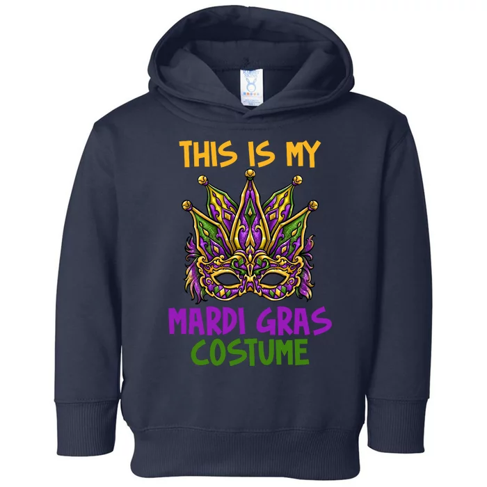 This Is My Mardi Gras Costume Festive Toddler Hoodie