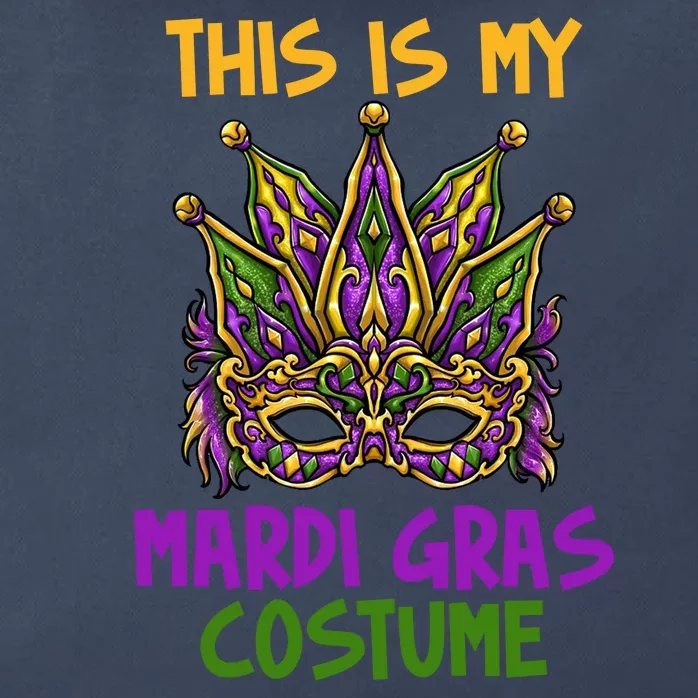 This Is My Mardi Gras Costume Festive Zip Tote Bag