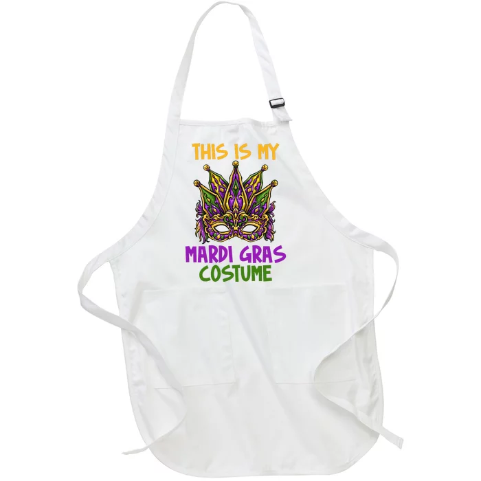 This Is My Mardi Gras Costume Festive Full-Length Apron With Pocket