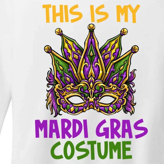 This Is My Mardi Gras Costume Festive Womens CVC Long Sleeve Shirt