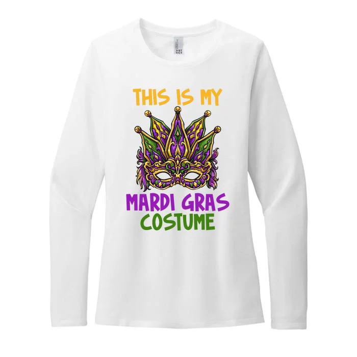 This Is My Mardi Gras Costume Festive Womens CVC Long Sleeve Shirt