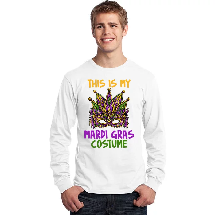 This Is My Mardi Gras Costume Festive Tall Long Sleeve T-Shirt