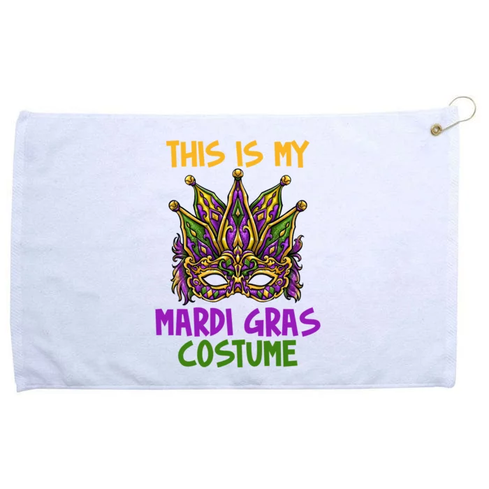 This Is My Mardi Gras Costume Festive Grommeted Golf Towel