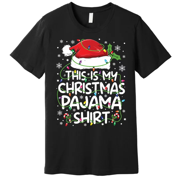 This Is My Christmas Pajamas Premium T-Shirt