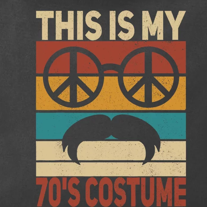 This Is My 70s Costume 70 Styles 70S Disco 1970s Outfit Zip Tote Bag