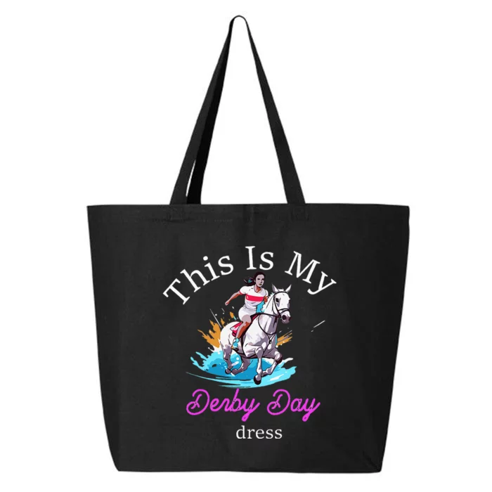 This Is My Derby Day Dress Horse 25L Jumbo Tote