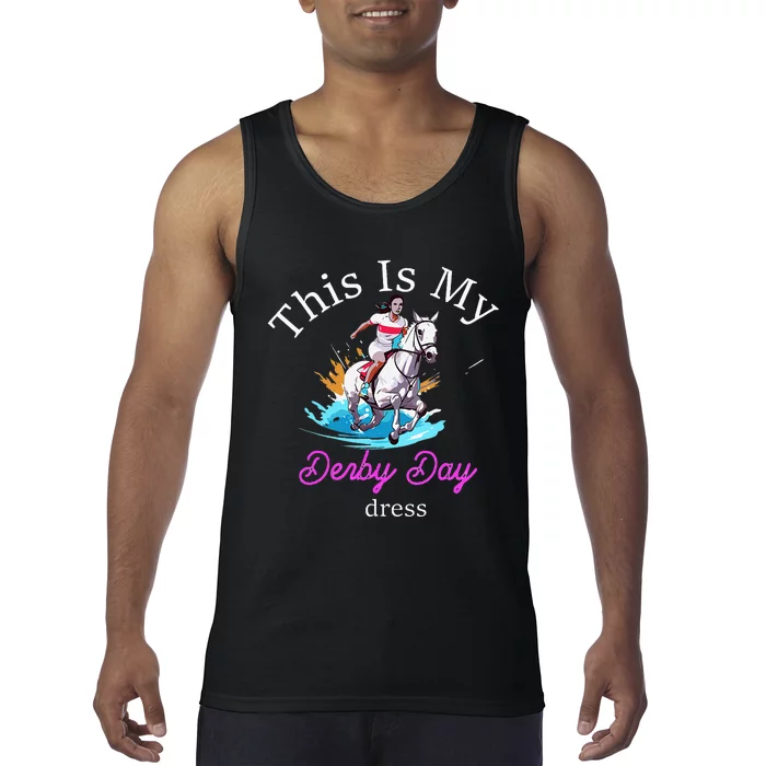 This Is My Derby Day Dress Horse Tank Top