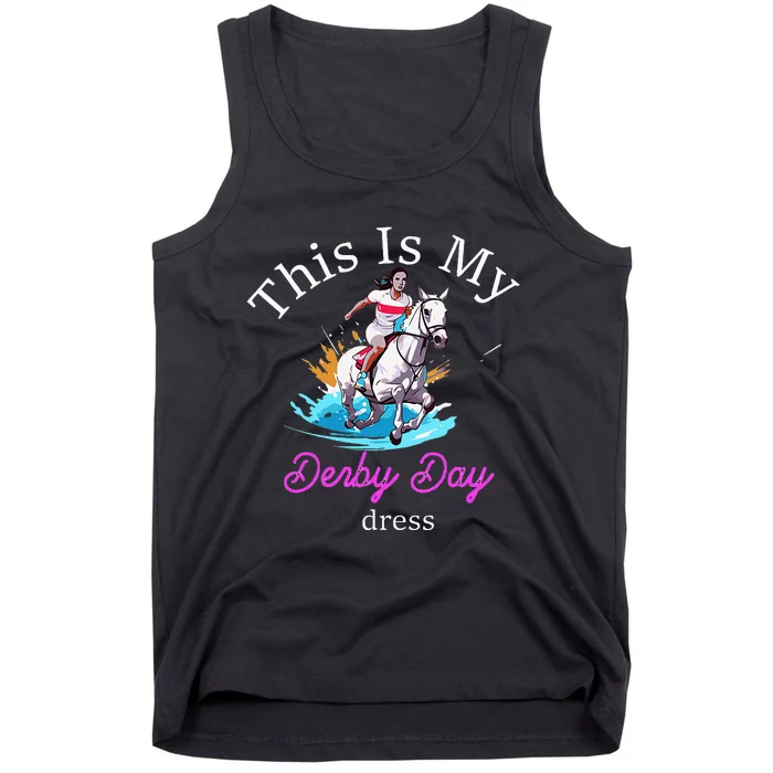 This Is My Derby Day Dress Horse Tank Top