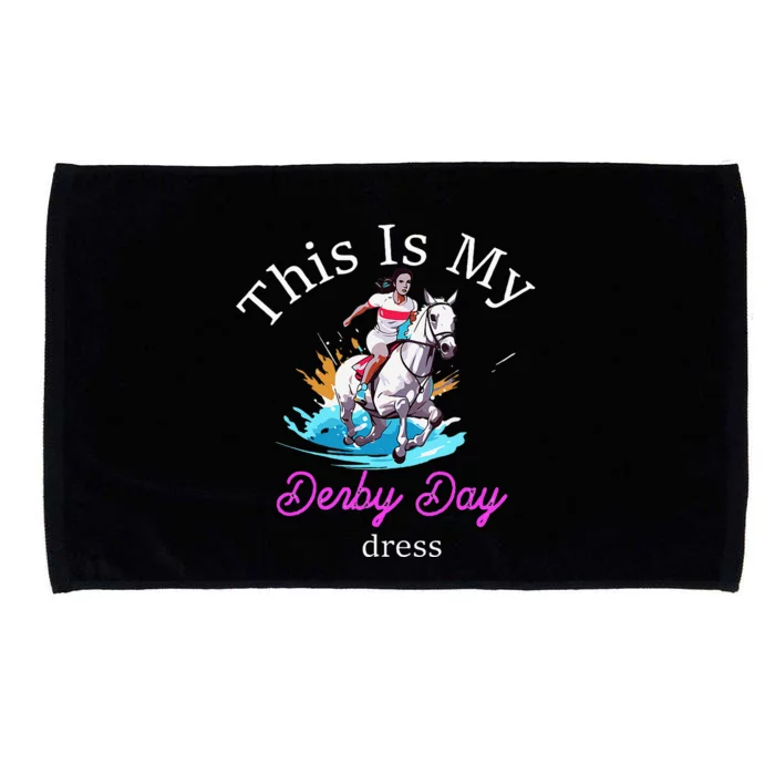 This Is My Derby Day Dress Horse Microfiber Hand Towel