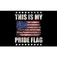 This Is My Pride Flag USA American 4th Of July Patriotic Bumper Sticker