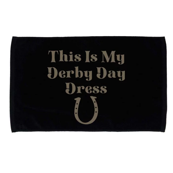 This Is My Derby Day Dress Horse Racing Microfiber Hand Towel