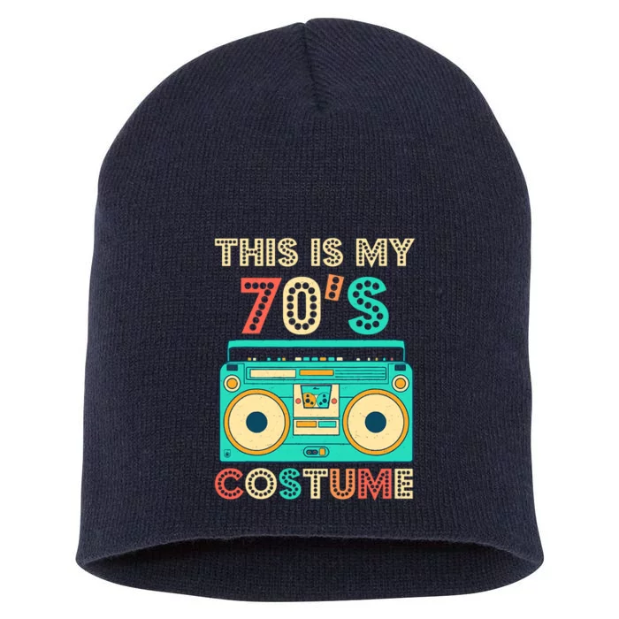 This Is My 70s Costume 1970s Retro Vintage 70s Party Short Acrylic Beanie