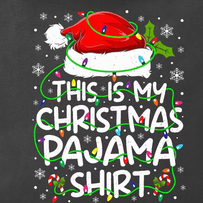 This Is My Christmas Pajamas Zip Tote Bag