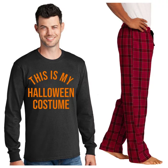 This Is My Halloween Costume Long Sleeve Pajama Set