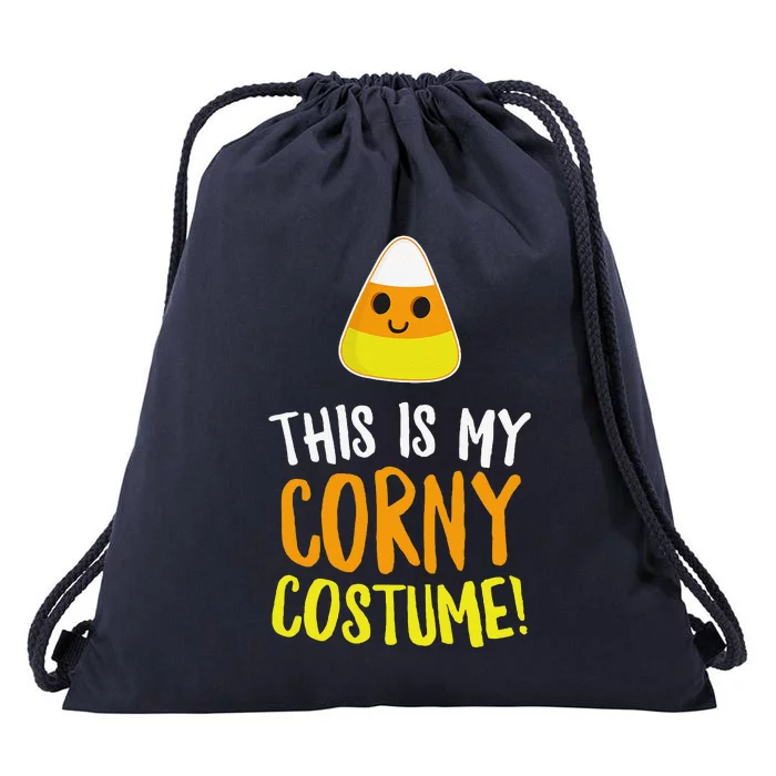 This Is My Corny Costume Funny Halloween Outfit Drawstring Bag