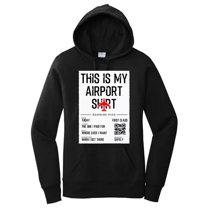 This Is My Airport Family Travel Women's Pullover Hoodie