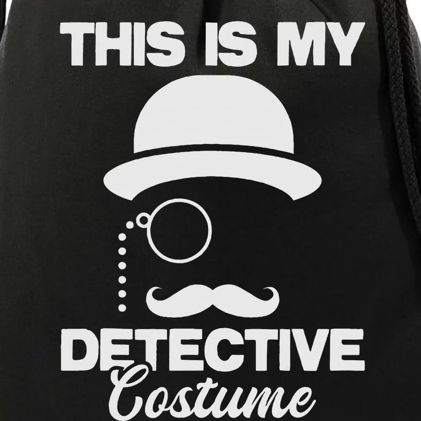 This Is My Detective Costume True Crime Lover Drawstring Bag