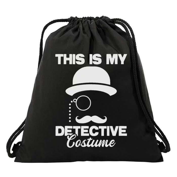 This Is My Detective Costume True Crime Lover Drawstring Bag