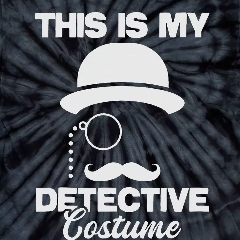 This Is My Detective Costume True Crime Lover Tie-Dye T-Shirt