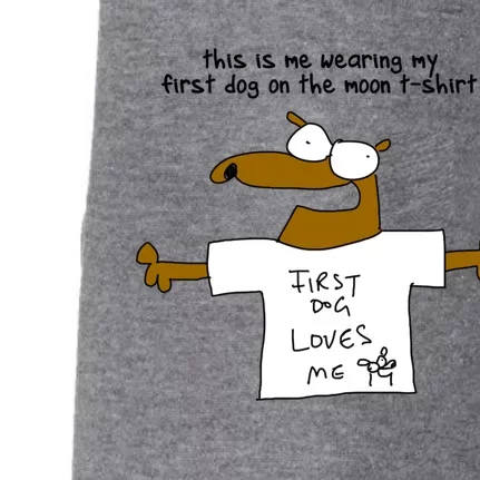 This Is My Firstdog Onthemoon Doggie 3-End Fleece Hoodie