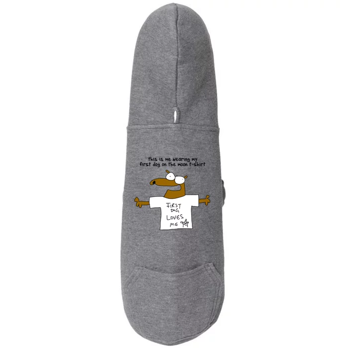 This Is My Firstdog Onthemoon Doggie 3-End Fleece Hoodie