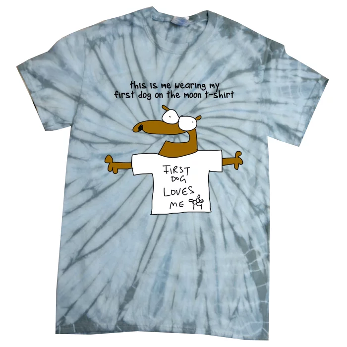 This Is My Firstdog Onthemoon Tie-Dye T-Shirt