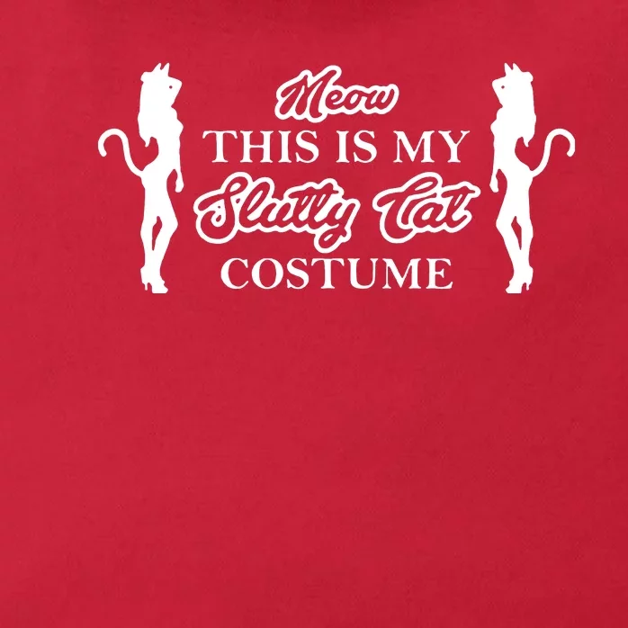 This Is My Slutty Cat Costume Zip Tote Bag