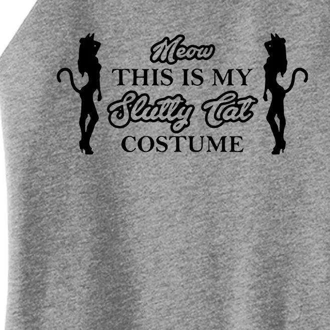 This Is My Slutty Cat Costume Women’s Perfect Tri Rocker Tank