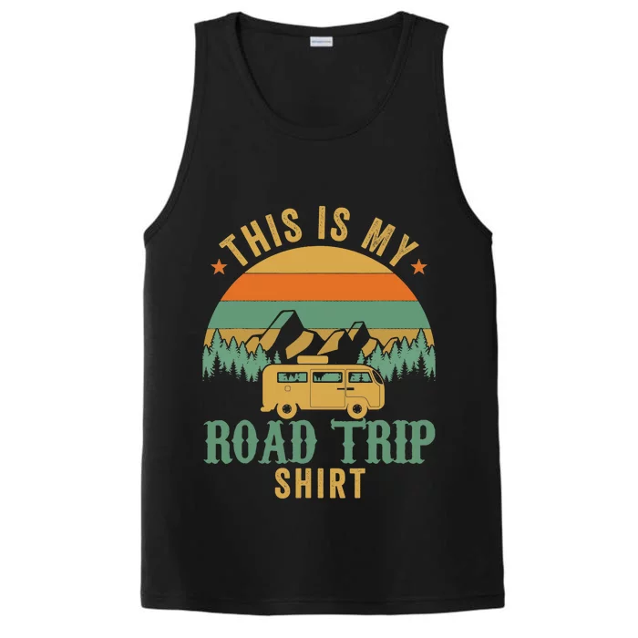 This Is My Road Trip RV Camper Travel Family Vacation Performance Tank