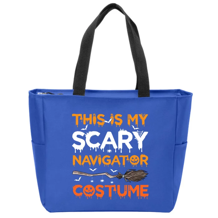 This Is My Scary Navigator Costume Halloween Gift Zip Tote Bag