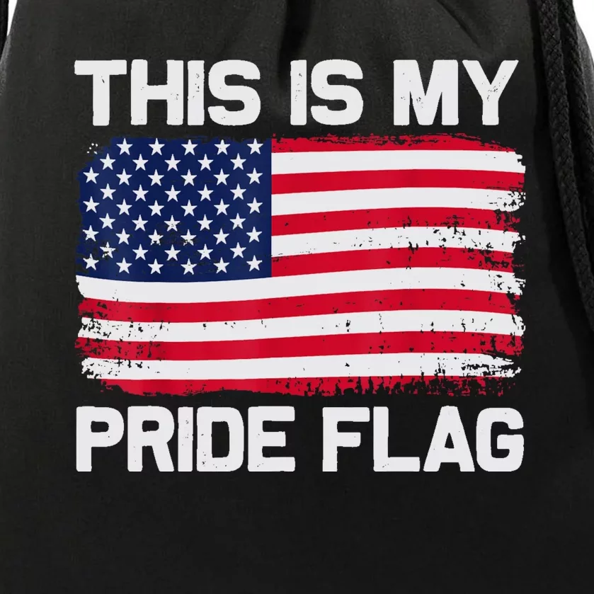 This Is My Pride Flag Drawstring Bag