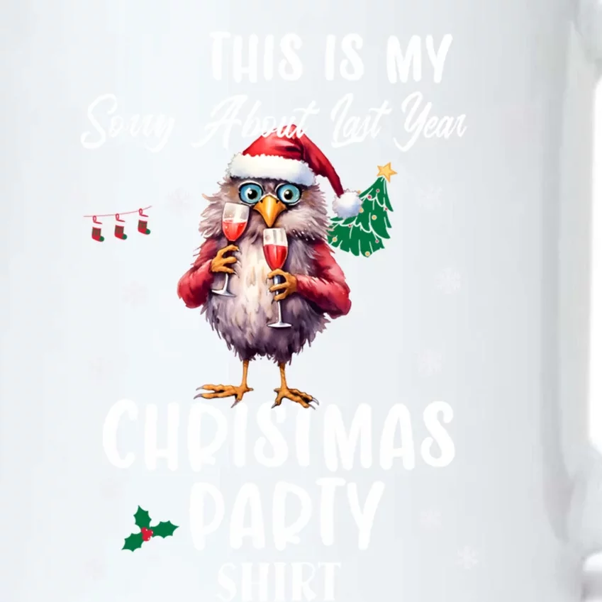 This Is My Sorry For Last Year Christmas Party Cute Gift Black Color Changing Mug