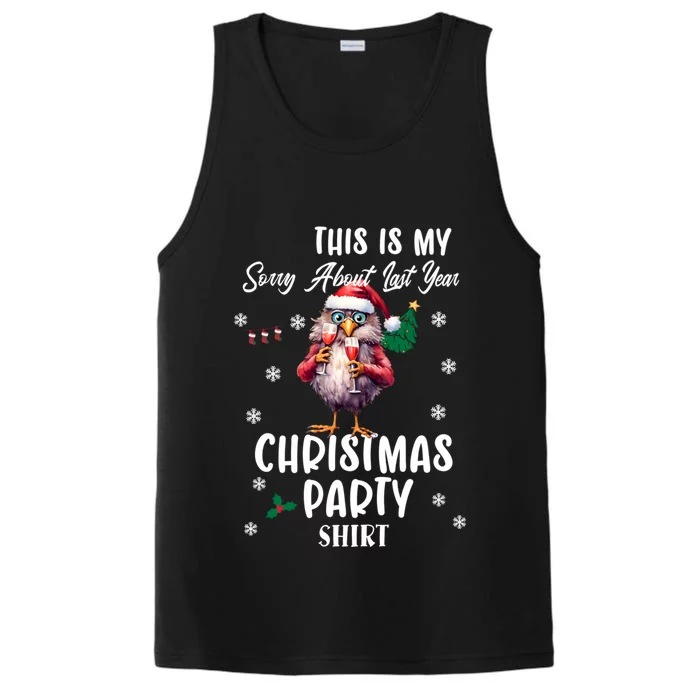 This Is My Sorry For Last Year Christmas Party Cute Gift Performance Tank