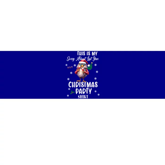 This Is My Sorry For Last Year Christmas Party Cute Gift Bumper Sticker