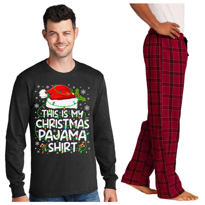 This Is My Christmas Pajamas Long Sleeve Pajama Set