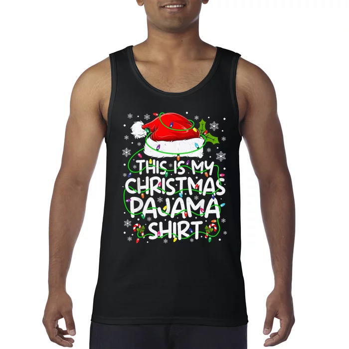 This Is My Christmas Pajamas Tank Top