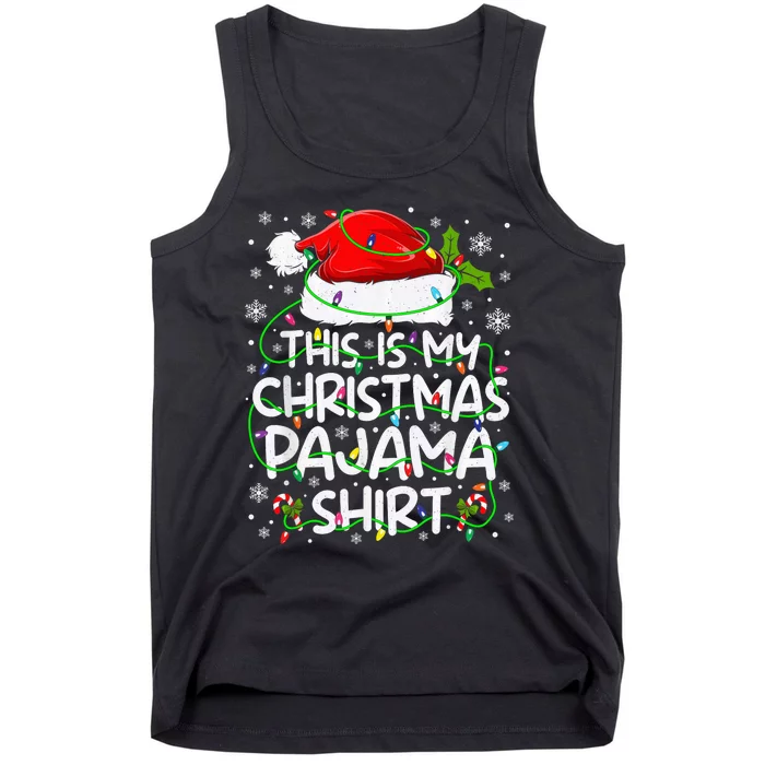 This Is My Christmas Pajamas Tank Top