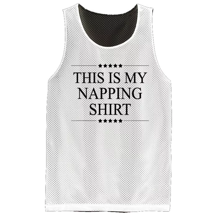 This Is My Napping Cute Gift Naps Top Graphic Mesh Reversible Basketball Jersey Tank