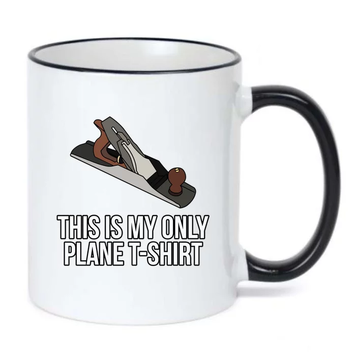 This Is My Plane Woodworker Black Color Changing Mug