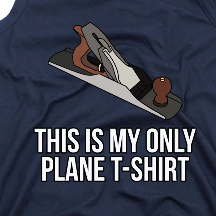 This Is My Plane Woodworker Tank Top