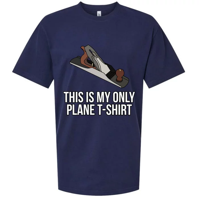 This Is My Plane Woodworker Sueded Cloud Jersey T-Shirt