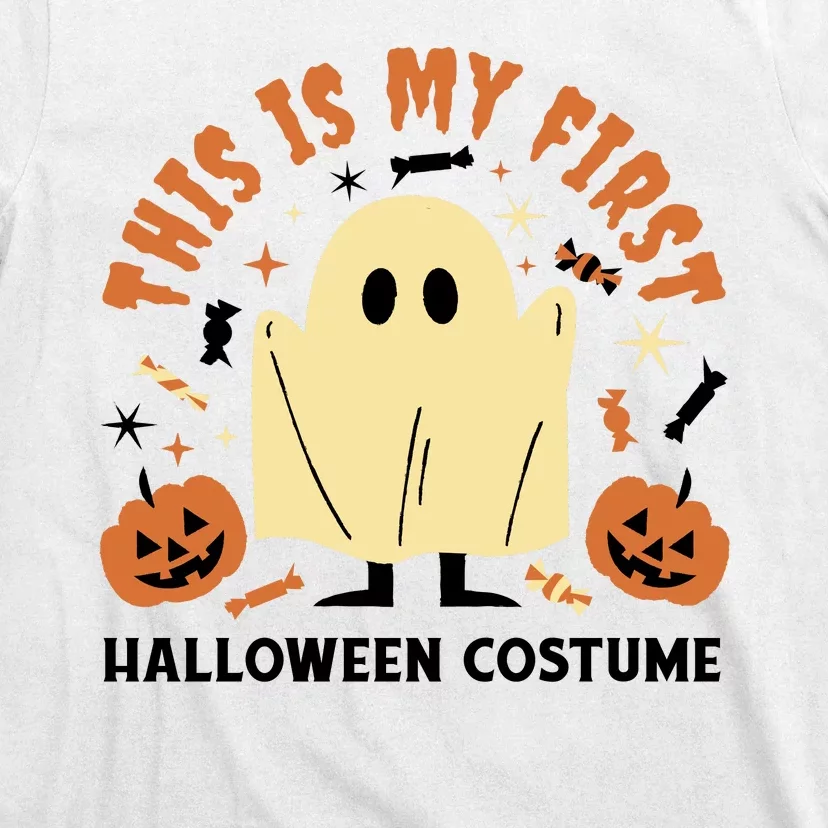 This Is My First Halloween Costume Cute Ghost T-Shirt