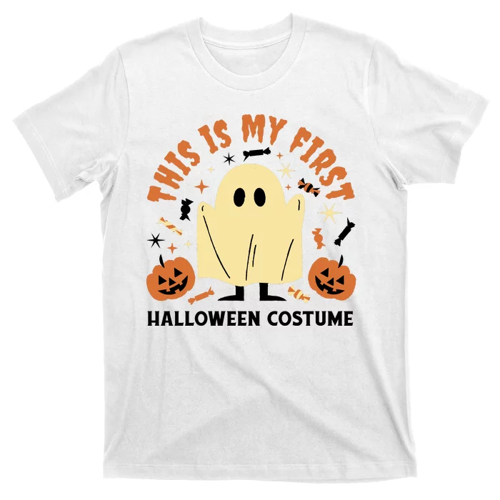 This Is My First Halloween Costume Cute Ghost T-Shirt