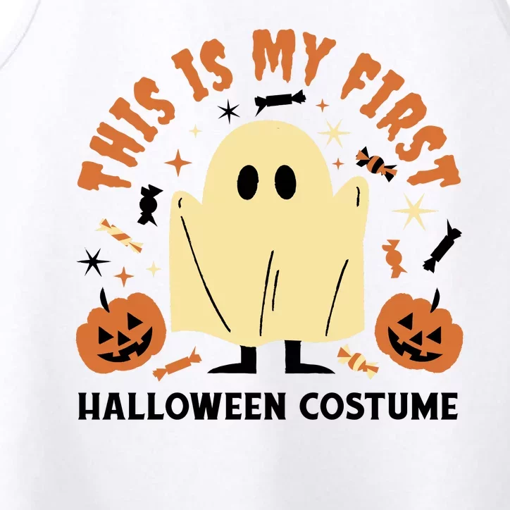 This Is My First Halloween Costume Cute Ghost Performance Tank