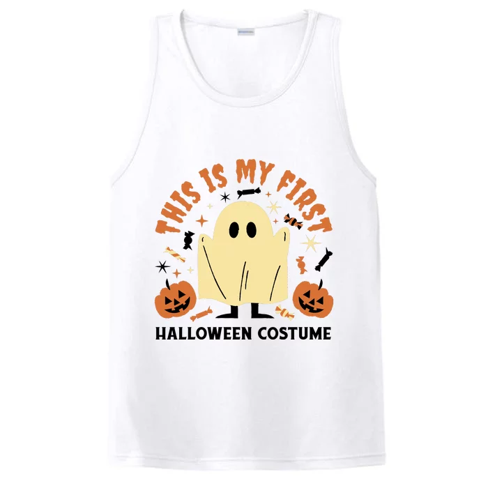 This Is My First Halloween Costume Cute Ghost Performance Tank