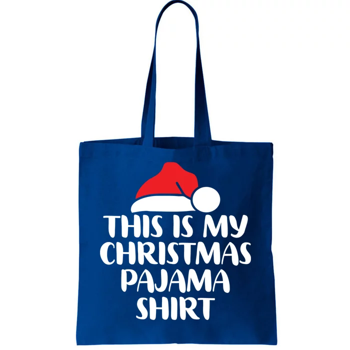 This Is My Christmas Pajama Funny Family Matching Xmas Gift Tote Bag